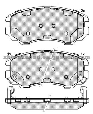 Hyundai Brake Pad 58101-1FE00