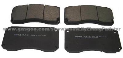 Truck brake pads WVA29043