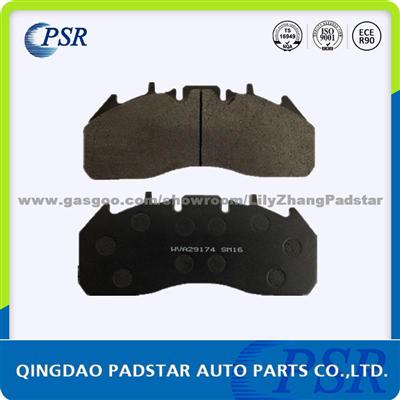 Truck brake pads WVA29174