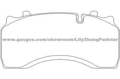 Truck brake pads WVA29142