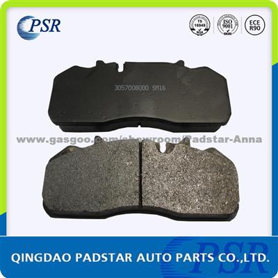 WVA29126 China Manufacturer Wholesales Hi-Q Auto Parts Truck Brake Pads