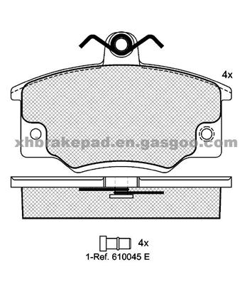 FIAT Brake Pad 5888153