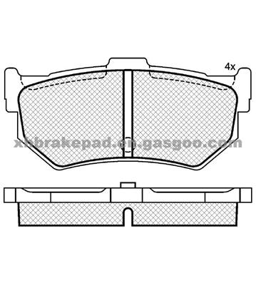 HONDA Brake Pad 43022-SA5-950