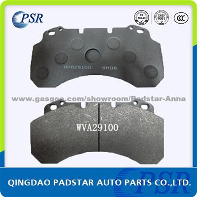 WVA29100 China Manufacturer Wholesales Hi-Q Auto Parts Truck Brake Pads