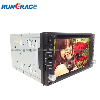 Rungrace 6.2 Inch Universal 2 Din In-Dash Car DVD Player With GPS,Bluetooth,RDS,Touch Screen RL-257WGNR02
