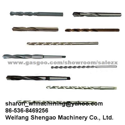 China Manufacture Various Kinds Twist Drill For Machining Machinery Specifications