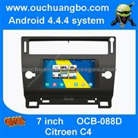 Ouchuangbo Citroen C4 S160 Platform Audio DVD Gps Radio Navigation Android 4.4 OS