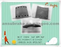 Germany Formulation Non Asbestos Truck Brake Lining 3057001300