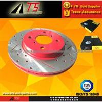 Drilled Slooted Disc Brake Rotor Brake Parts System, Auto Spare Parts Factory