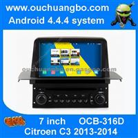 Ouchuangbo S160 Citroen C3 2013-2014 Autoradio DVD GPS Navi Android 4.4 OS