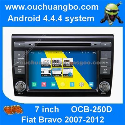 Ouchuangbo Android 4.4 Fiat Bravo 2007-2012 Audio DVD Multimedia Kit With Capacitive Screen 1080P S160 Platform