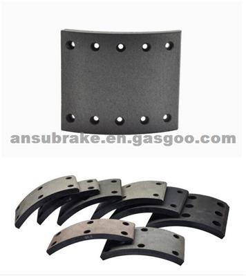 Non Asbestos DAF Truck Brake Lining