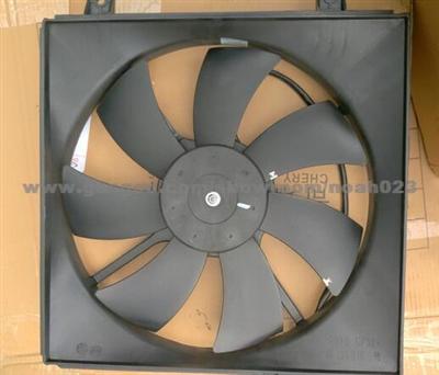 Electronic Water Tank Fan / Water Cooling Radiator Fan Assembly For Chery