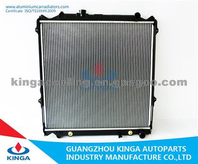 Car Auto Aluminum TOYOTA Radiator For PRAD0'95-98 VZJ95 AT OEM 16400-