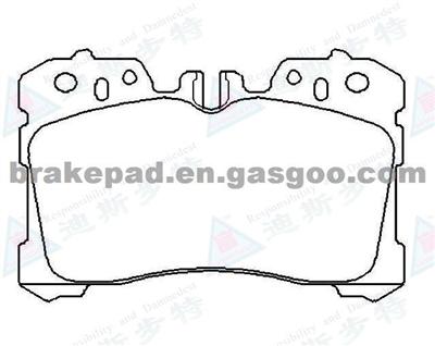 Less Metal Brake Pad For LEXUS LS D1282-8398(OE:04465-0W110)