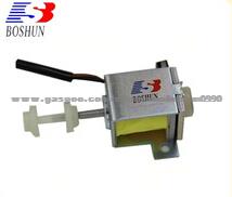 Open Frame Pull Push Solenoid With Connector, Widely Used In Shifter In Automobile BS-1136-01