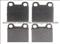 ISO And TS16949 Certificated Rear Brake Pad Anti Noise Shims D21 For VOLKSWAGEN With Good Performance