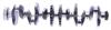 Crankshaft For DEUTZ F6L912 04151001 04151011 02929342 Crankshaft
