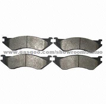 Brake Pads, Chrysler And Dodge, D7587627, Semi-Metallic