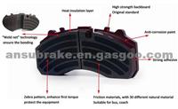 China Brake Pad Disc FMSI:D1203 For Benz And Scania