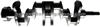 Engine Parts For KOMATSU 4D120 4D130 6110331112 Engine Crankshaft