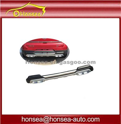 Car Modified Parts And Auto Accessories Rear Bumper Guard For Huansu S6