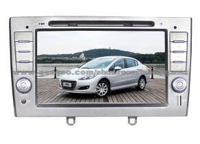 Car DVD Multimedia Player For Peugeot 308 GPS Glonass Navigation