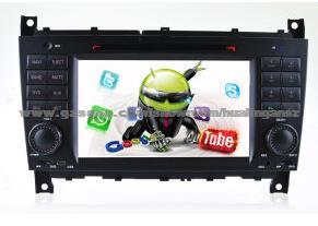 Android DVD Player For Benz C-Class W203/Clk GPS Navigation W209 Radio/Bt