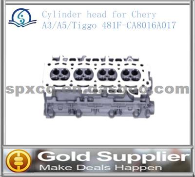 Brand New Cylinder Head For Chery A3/A5/ For Tiggo 481F-CA8016A017 With High Quality And Competitive Pice.