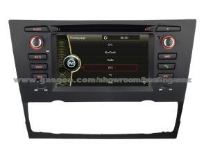 One DIN Car DVD Player For BMW 3 Series E90/E91/E92/E93 With Automatic Air-Conditioner (HL-8798GB)