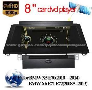 Car Audio For BMW X5 E70/X6 E71 E72 With Radio GPS DVD Player (HL-8825GB)