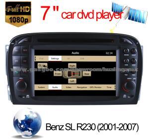Car Audio For SL-R230 (2004.7-2009) DVD Navigation With IPod With MP4 With TV For M. Benz (HL-8800GB)