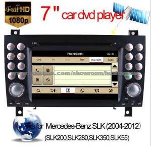 Special Car DVD GPS For Mercedes-Benz Slk-W171 Navigation With Bluetooth/Radio/RDS/TV/Can Bus/USB/IPod/HD Touchscreen Function (HL-8801GB)
