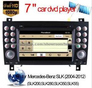 Car DVD GPS For Mercedes-Benz Slk-171 Navigation With Bluetooth/Radio/RDS/TV/Can Bus/USB/IPod/HD Touchscreen Function