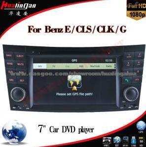 Special Car DVD GPS For Mercedes-Benz E Class W211/Cls W219/Clk W209 /G W463 Navigation With Bluetooth/Radio/RDS/TV/Can Bus/USB/IPod/HD Touchscreen Fu
