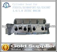 Brand New Cylinder Head For Fiesta/ECODSPIRT/KA For Escort1.6/1.0 ZETEC ROCAM With High Quality And Competitive Pice.