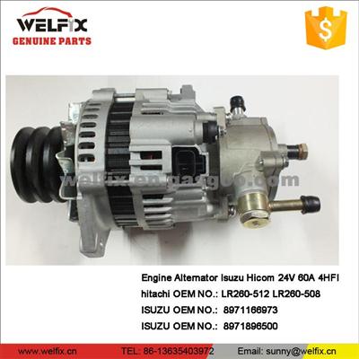 Engine Alternator Isuzu Hicom 24V 60A 4HF1 LR160-512 LR260-508 8971166973