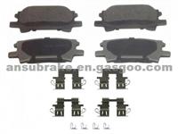 TOYOTA Highlander Hybrid 2006-2007 Rear Semi-Metallic Brake Pad OEM 0446648060 FMSI D996-7897