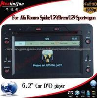 Special Car DVD Player For Alfa Romeo Spider / Alfa Romeo159 GPS Navigation (HL-8804GB)