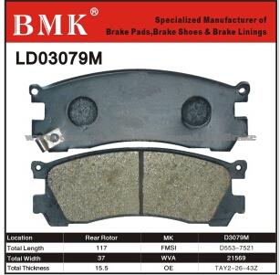 Adanced Quality Brake Pad (D3079M)