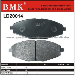 Environment Friendly Brake Pad (LD20014) For Chery