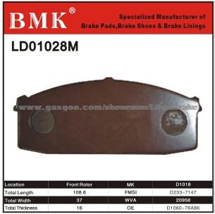 High Quality Brake Pad (D1028M)