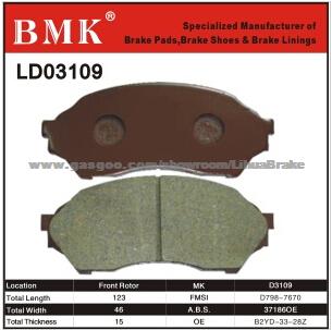 Adanced Quality Brake Pad (D3109)