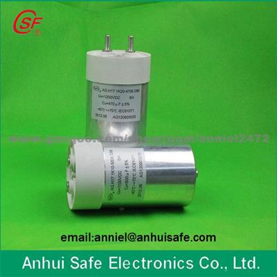 Cylinder Dc Capacitor Low Voltage Power Factor Correction Capacitors
