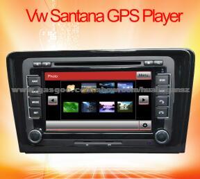 Car DVD Player For VW Santana GPS Navigation With USB/IPod