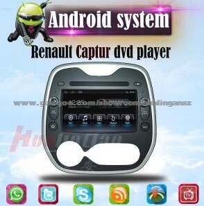 Car Audio For Renault Captur Android System GPS DVD Player 3G WiFi