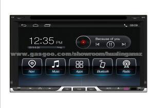 New Android 4.4 Universal Double DIN DVD GPS Navigation