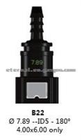 3/8'' -ID5-180 Degree For Fuel Line