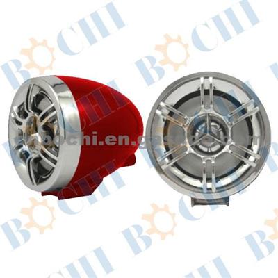 Best 3 Inch 10w Half-Plated Red Universal Horn For Motorcycle