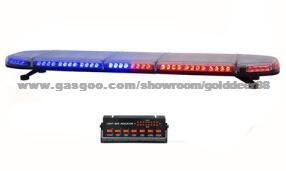 PC Cover Red Blue LED Emergency Warning Light Bar